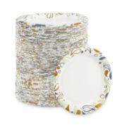 Picture of Boardwalk® Deerfield Printed Paper Plates, 6" Diameter, 50 Plates/Pack, 20 Packs/Carton