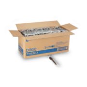 Picture of Dixie® Individually Wrapped Teaspoons, Plastic, Black 1000/Carton