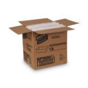 Picture of Dixie® Kant Leek Polycoated Paper Food Tray, 4 7/10 x 1 3/5 x 6 1/4, Red Plaid, 1000/CT