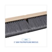 Picture of Boardwalk® Floor Brush Head, 3" Gray Flagged Polypropylene, 36"