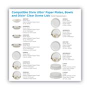 Picture of Dixie® Ultra® Pathways Soak Proof Shield Heavyweight Paper Plates, 5 7/8" dia,1000/Carton