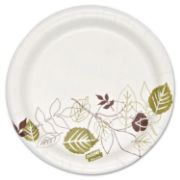 Picture of Dixie® Ultra® Pathways Soak Proof Shield Heavyweight Paper Plates, 5 7/8" dia,1000/Carton