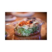 Picture of EARTHCHOICE PET HINGED LID DELI CONTAINER, 24 OZ, 7.38 X 5.88 X 2.38, CLEAR, 280