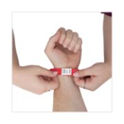 Picture of Advantus Crowd Management Wristbands, Sequentially Numbered, 10 x 3/4, Red, 500/Pack