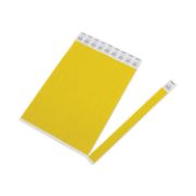 Picture of Advantus Crowd Management Wristbands, Sequentially Numbered, 10 x 3/4, Yellow, 100/Pack