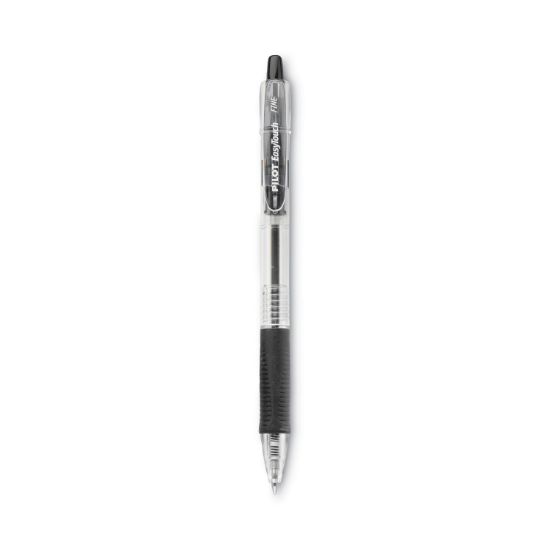 Picture of EasyTouch Retractable Fine Ballpoint Pen Open Stock Black