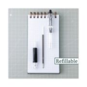 Picture of EasyTouch Retractable Medium Ballpoint Pen Open Stock  Black