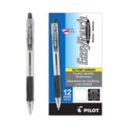 Picture of EasyTouch Retractable Medium Ballpoint Pen Open Stock  Black
