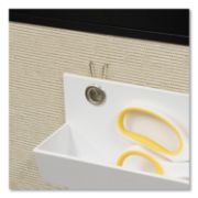Picture of Advantus Panel Wall Wire Hooks, Silver, 25 Hooks/Pack
