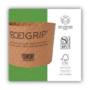 Picture of Eco-Products® EcoGrip Hot Cup Sleeves - Renewable & Compostable, 1300/CT