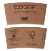 Picture of Eco-Products® EcoGrip Hot Cup Sleeves - Renewable & Compostable, 1300/CT