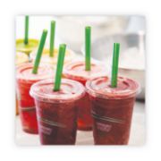 Picture of Eco-Products® GreenStripe Renewable & Compost Cold Cup Flat Lids, F/9-24oz., 100/PK, 10 PK/CT