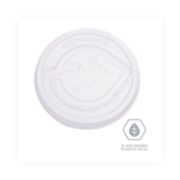Picture of Eco-Products® GreenStripe Renewable & Compost Cold Cup Flat Lids, F/9-24oz., 100/PK, 10 PK/CT