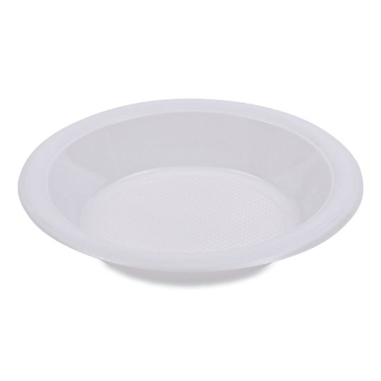 Picture of Boardwalk® Hi-Impact Plastic Dinnerware, Bowl, 10-12 oz, White, 1000/Carton