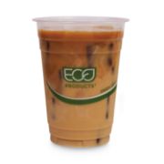 Picture of Eco-Products® GreenStripe Renewable/Compostable Cold Cups Conv Pack, 16oz, 50/PK, 10 PK/CT