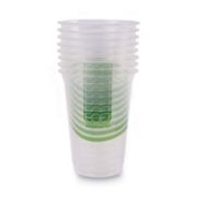 Picture of Eco-Products® GreenStripe Renewable/Compostable Cold Cups Conv Pack, 16oz, 50/PK, 10 PK/CT