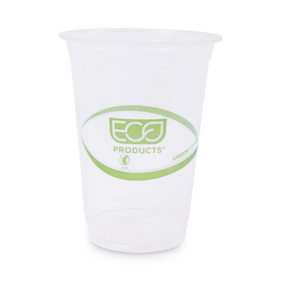 Picture of Eco-Products® GreenStripe Renewable/Compostable Cold Cups Conv Pack, 16oz, 50/PK, 10 PK/CT