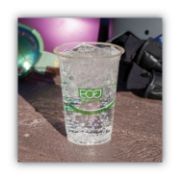 Picture of Eco-Products® GreenStripe Renewable/Compostable Cold Cups Conv Pack, 16oz, 50/PK, 10 PK/CT