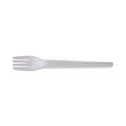 Picture of Eco-Products® Plantware Renewable & Compostable Fork - 6", 50/PK, 20 PK/CT