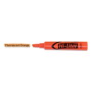 Picture of Avery® HI-LITER Desk-Style Highlighter, Chisel Tip, Fluorescent Orange Ink, Dozen