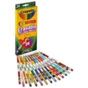 Picture of Crayola Erasable Colored Pencils 24/Pkg Long