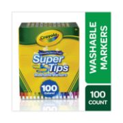 Picture of Crayola Super Tips Washable Markers 100/Pkg