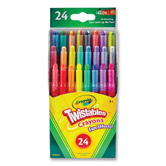 Picture of Crayola Twistables Fun Effects! Crayons 24/Pkg