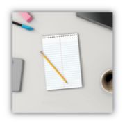 Picture of Steno Book, Gregg Rule, 6 x 9, White, 80 Sheets