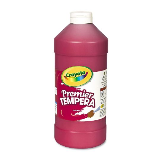 Picture of Crayola® Premier Tempera Paint, Red, 16 oz