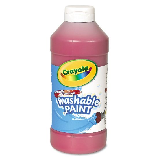 Picture of Crayola® Washable Paint, Red, 16 oz
