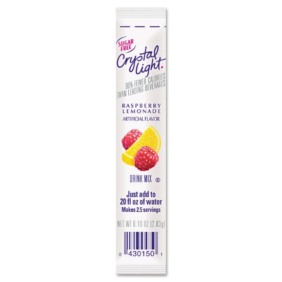 Picture of Crystal Light® On the Go, Raspberry Lemonade, .16oz Packets, 30/Box