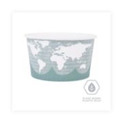 Picture of Eco-Products® World Art Renewable & Compostable Food Container - 12oz., 25/PK, 20 PK/CT