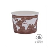 Picture of Eco-Products® World Art Renewable & Compostable Food Container - 8oz., 50/PK, 20 PK/CT