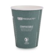 Picture of Eco-Products® World Art Renewable & Compostable Insulated Hot Cups - 12oz., 40/PK, 15 PK/CT