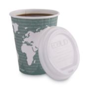 Picture of Eco-Products® World Art Renewable & Compostable Insulated Hot Cups - 12oz., 40/PK, 15 PK/CT