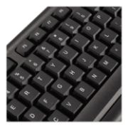 Picture of Innovera® Slimline Keyboard and Mouse, USB 2.0, Black