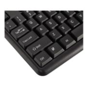 Picture of Innovera® Slimline Keyboard and Mouse, USB 2.0, Black