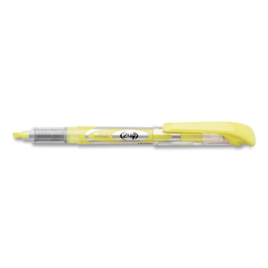 Picture of 24/7 Highlighter, Chisel Tip, Bright Yellow Ink, Dozen