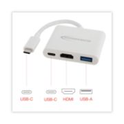 Picture of Innovera® USB Type-C HDMI Multiport Adapter, HDMI; USB-C; USB 3.0