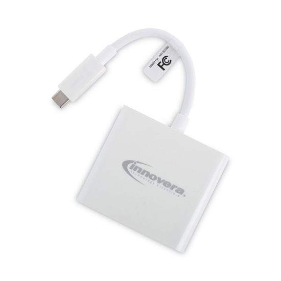 Picture of Innovera® USB Type-C HDMI Multiport Adapter, HDMI; USB-C; USB 3.0