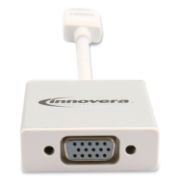 Picture of Innovera® USB Type-C VGA Multiport Adapter, USB-C; USB 3.0; VGA