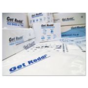 Picture of Inteplast Group Get Reddi Food & Poly Bag, 12 x 8 x 30, 24-Quart, 1.00 Mil, Clear, 500/Carton