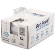 Picture of Inteplast Group Get Reddi Food & Poly Bag, 4 x 2 x 8, 16oz, .68mil, Clear, 1000/Carton