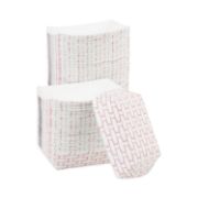 Picture of Boardwalk® Paper Food Baskets, 2.5lb Capacity, Red/White, 500/Carton