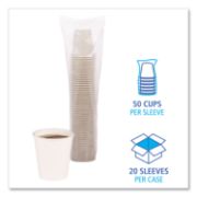 Picture of Boardwalk® Paper Hot Cups, 10 oz, White, 1000/Carton