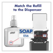 Picture of ES6 SOAP TOUCH-FREE DISPENSER, 1200 ML, 5.25" X 8.8" X 12.13", GRAPHITE