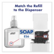 Picture of ES6 SOAP TOUCH-FREE DISPENSER, 1200 ML, 5.25" X 8.8" X 12.13", WHITE