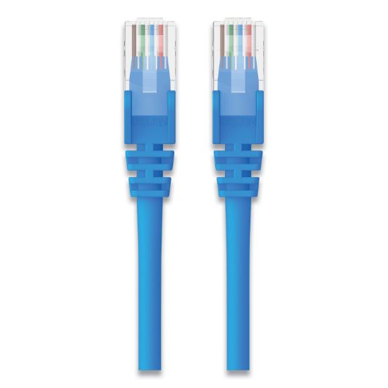 Picture of CAT6 UTP COMPUTER PATCH CABLE, RJ45 CONNECTORS, 7 FT, BLUE