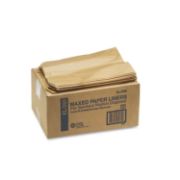 Picture of HOSPECO® Napkin Receptacle Liner, Kraft Waxed Paper, 500/Carton