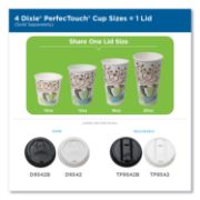 Picture of Hot Cups, Paper, 12oz, Coffee Dreams Design, 50 pack